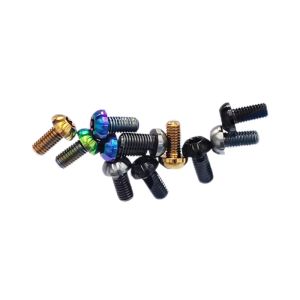 Titanium Disc Brake Screw With Round Hex Head