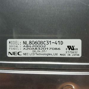 12.1 inch 82ppi lcd screen NL8060BC31-41D for industrial tft lcd panel for sharp