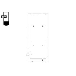 Ultra Thin Vertical LCD Media Player For Elevator