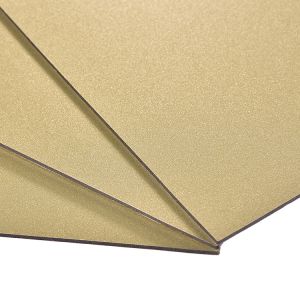 3mm Thick Sparkle Aluminum Composite Panel Fireproof Grade A2/B1
