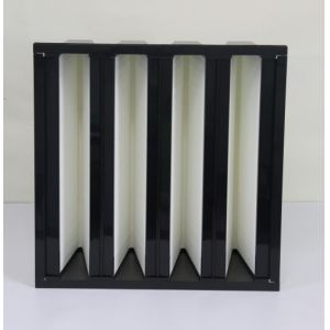 HEPA V Bank Filter Air Filtration Plastic Frame Polyurethane AB Adhesive Sealant