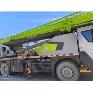 Used Zoomlion 25t Truck Cranes Maximum Lifting Weight 16t Second-Hand 2021