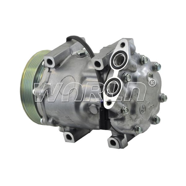 WACP 12V MB3B19D629HB Car AC Compressor Supplier For Ford DKS13DT 6PK WXFD125