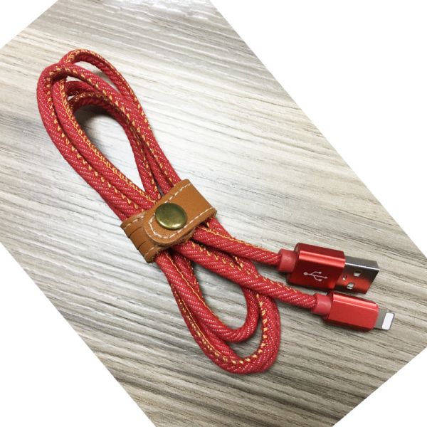 Promotional Gifts Iphone Lightning Cable , Apple Charger Cable Fine Workmanship