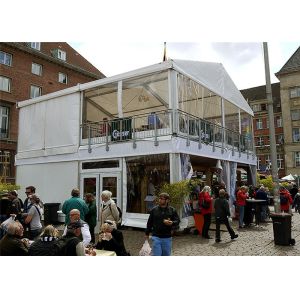 Business Aluminium Frame Tents Marquee PVC Coated Fabric Structure