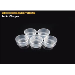 China Transparaent Disposable Tattoo Ink Cups 10.5mm Diameter White Color on sale
