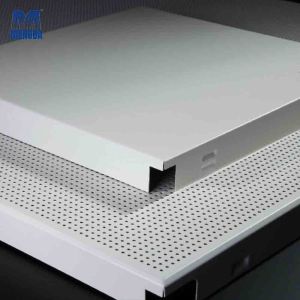 Stadiums Fireproof Aluminium Ceiling Panels Square Aesthetics