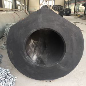 Marine Wound Cylindrical Rubber Fenders High Stability 24 Months Warranty