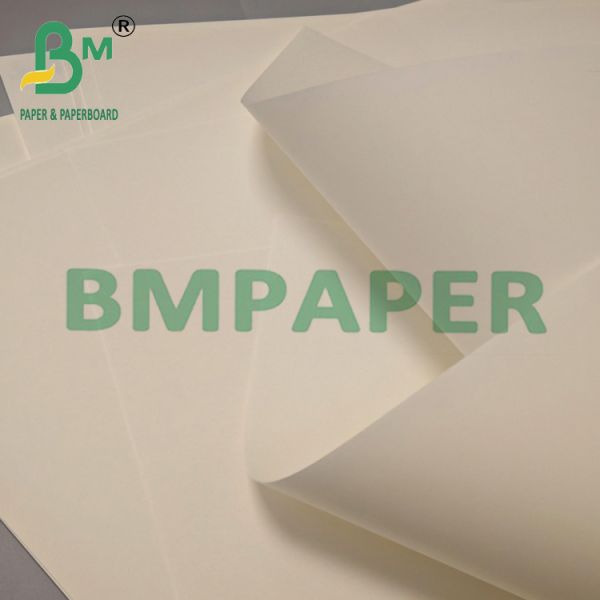 Cream Book Paper Lightweight for Luxury Hardcover Book Binding 787 x 515mm