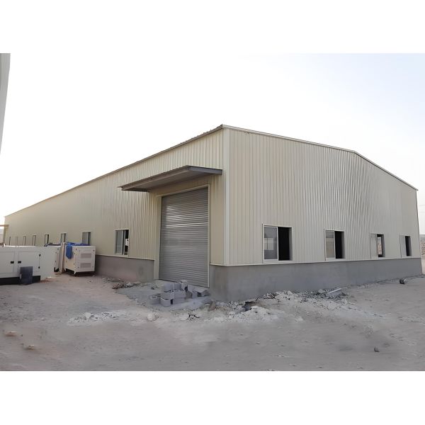 Buy Erected Quickly Prefabricated Steel Warehouse Construction Snow Resistance at wholesale prices