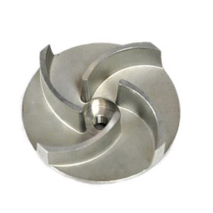 Precision Lost Wax Investment Vane / Semi-open Water Pump Impeller