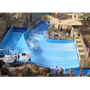 Aqua Park Surf Simulator Machine Fiberglass Environmental Friendly
