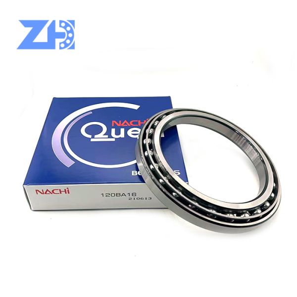 Excavator Bearing 120BA16 Excavator Ball Bearing Corner Contact 120BA16 Iron