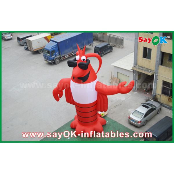 Advertising Red Inflatable Animal Giant Lobster Inflatable Model 2 Years