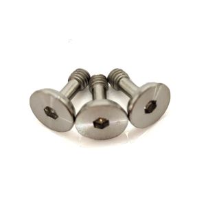 304SS Flat Head Captive Screw with CD Pattern Hex Socket Durable and Standard