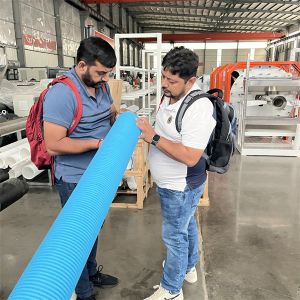 Water Drain HDPE Pipe Extrusion Machine Single Screw Extruder Manufacturers