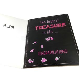 Push Button Playback Method Recordable Greeting Cards Paper Material Replaceable