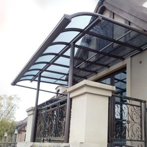 Create Your Dream Patio with a DIY Polycarbonate Awning with Aluminum frame