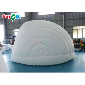 Giant Wind Resistance Football Inflatable Helmet Tent For Events