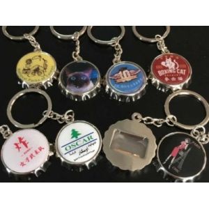 Promotion Football Engrave Keychain Bottle Opener,Die Casting zinc alloy 2D