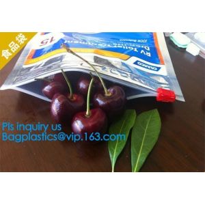 PP/PE Flange on one side for bags, flange zipper press to close, pe bag clear