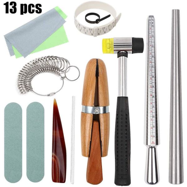 Buy 13 Piece Jewelry Measuring Tool Set Crafting Diy Accessories at wholesale prices