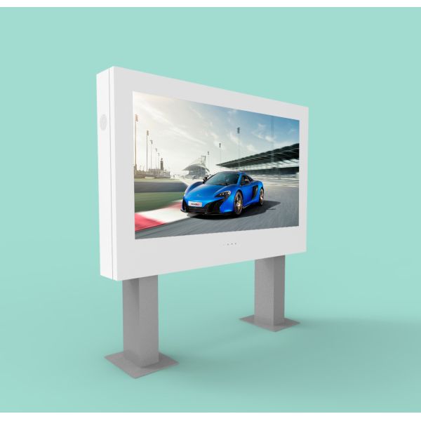 Buy Maxbright 75" 4K Outdoor LCD Digital Signage with Touch All In One Totem at wholesale prices