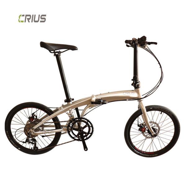 Front And Rear Wheel V Brake 20 Inch Mini Folding Bicycle With SMN 3500 Rear