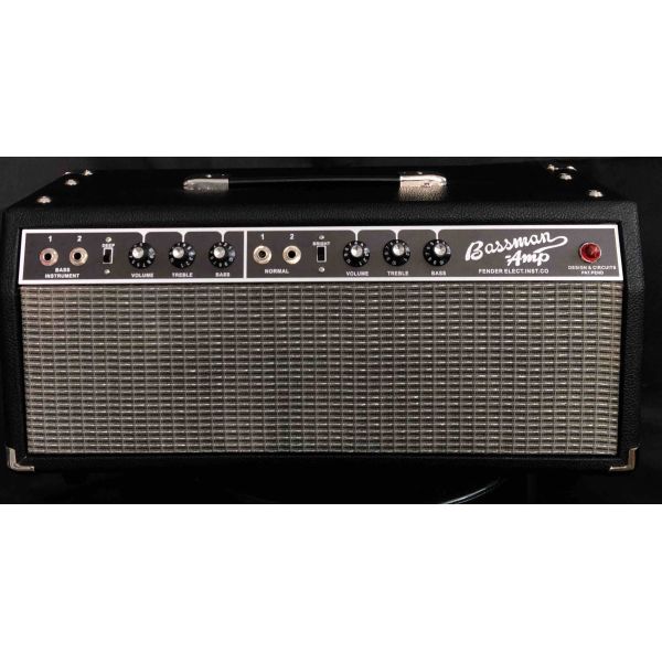 Buy Custom 64' Bassman Blackface Deluxe Reverb Amp Head Fender Style at wholesale prices