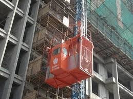 Buy Light Construction Passenger Hoist High Running Speed Large Lifting Capacity at wholesale prices