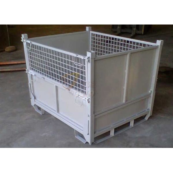 Powdercoating storage Mesh Collapsible Pallet Cage Stillage Heavy Duty