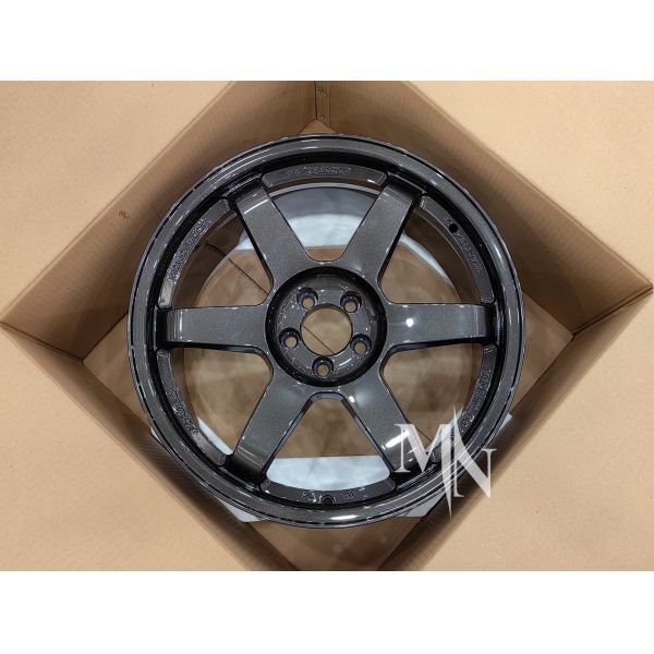 Buy Volk Racing TE37 SL Wheels Black Edition III 4x100 5x120 18 19 20 Inch Custom Double Black Rims at wholesale prices