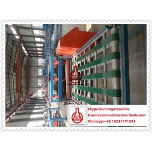 MGO Wall Panel Making Machine , Industrial Full Automatic Sandwich Panel