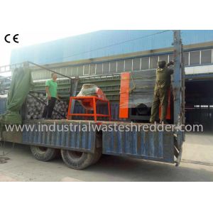 High Efficiency Plastic Bag Shredder Machine , Industrial Waste Large Capacity