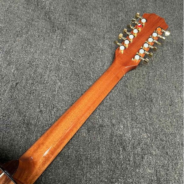 Custom 6 Strings Hawaiian KOA Top Solid Hawaiian Koa Back Sides Mahogany Neck Ebony Fretboard Cutaway K24ce Acoustic Guitar