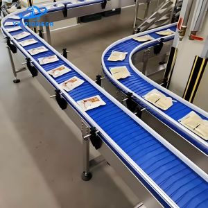 Customizable Bag Conveyor System For Food Industry With ≧20m/min Belt Speed And