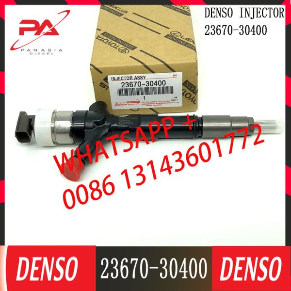 Buy 23670-30400 Disesl engine fuel injector 23670-30400 295050-0460 295050-0200 Common Rail for Toyota denso at wholesale prices
