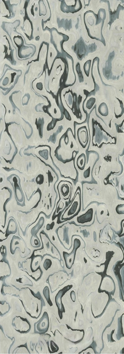 OH-X4343 Engineered Wood Veneer Of Ocean Heart Irregular Texture For Hotel Decoration