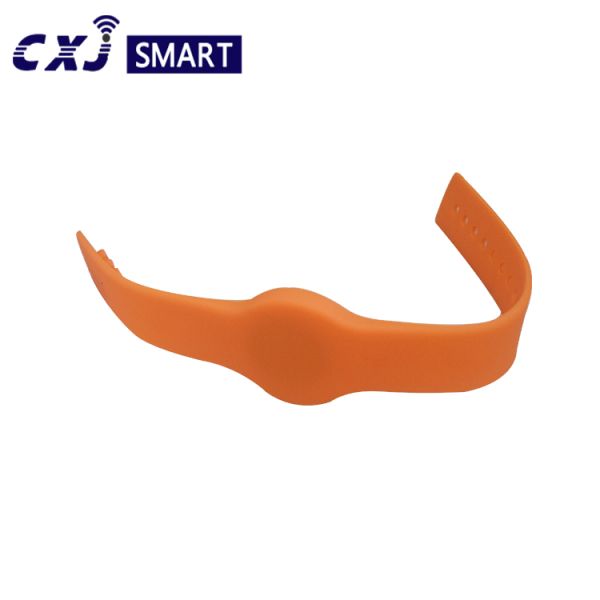 Waterproof RFID NFC Bracelet Silicone Material For Festival