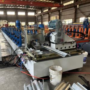 High-speed Fully Automatic CZ Purlin Roll Forming Machine with Punching Gearbox