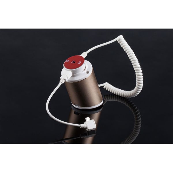 Buy COMER Mobile phone security alarm retail display stand with alarm sensor and charging cables at wholesale prices