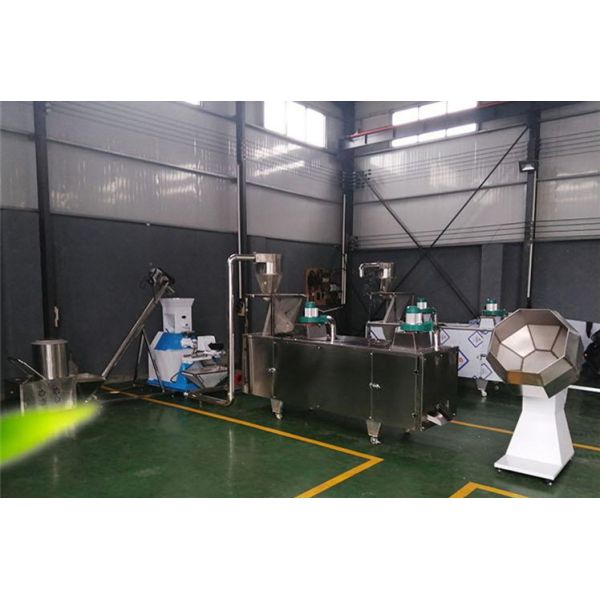 40kg/H 1t/H Fish Feed Pellet Extruder Dog Food Production Line