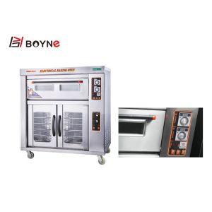 Electric Bread Commercial Kitchen Proofer Single Deck Twelve Trays Temperature