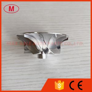 K16-7135 44.25/63.50mm 6+6 BLADES Turbocharger aluminum 2618/ Billet compressor