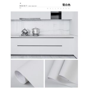 Apartment Self-adhesive Peel and Stick Wallpaper for Kitchen Cabinet Door Refurbishing Film Stripes Plaid Pattern