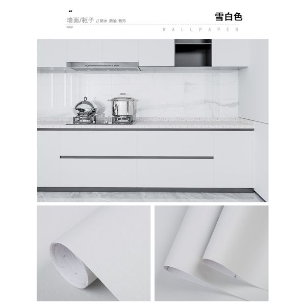 Buy Apartment Self-adhesive Peel and Stick Wallpaper for Kitchen Cabinet Door Refurbishing Film Stripes Plaid Pattern at wholesale prices