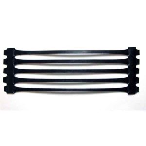 Grille Mesh Uniaxial Geogrid 170KN/M for Protective Soil , Linear Polymer