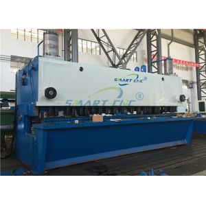 Good Rigidity CNC Hydraulic Shearing Machine , Sheet Metal Shearing Machine