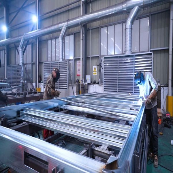 Detachable Container Small 2 Floor Prefab Office Structure Steel Frame for Luxury Office