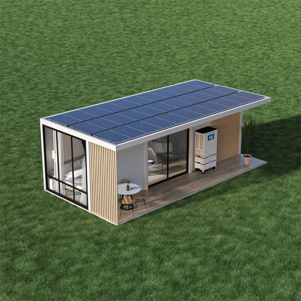 Buy Detachable Container Hurricane Proof Prefab House With Solar Electricity For Morocco at wholesale prices